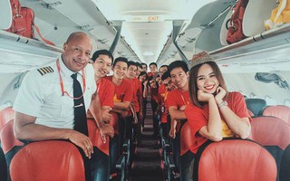 Vietjet rực đỏ mừng tết Độc lập 2-9