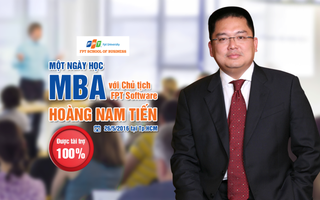 Một ngày học MBA với doanh nhân Hoàng Nam Tiến