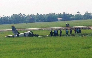 Rơi máy bay ở Phú Yên, 1 học viên tử nạn