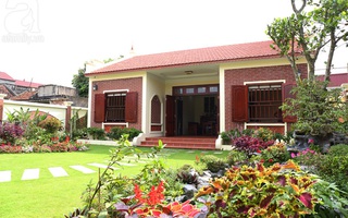 Ngắm ngôi nhà vườn xanh mướt ở Nam Định