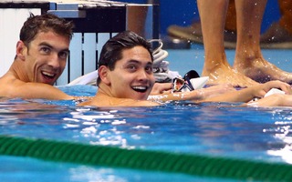 Sốc: Thần đồng bơi Singapore lại thắng Michael Phelps