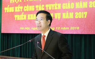 Ông Võ Văn Thưởng: Tỉnh táo ứng xử với thông tin trên mạng