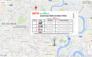 Tra cứu nhanh thông tin truyền hình số mặt đất