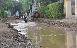 7 km đường, 2 năm chưa thi công xong