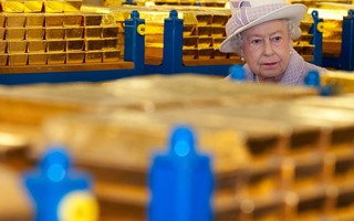 5.000 tấn vàng bên trong hầm chứa của Ngân hàng Anh