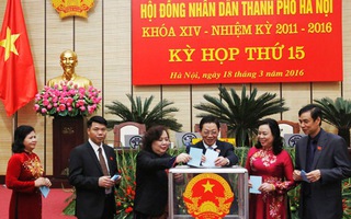 Hà Nội có 3 phó chủ tịch mới