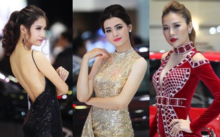Dàn mẫu Việt nóng bỏng tại Motorshow 2016