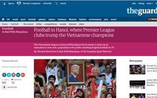 Bóng đá Việt dưới mắt nhà báo Anh