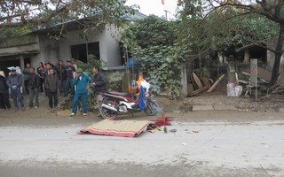 Nghệ An: Cán chết người, tài xế phóng xe bỏ trốn
