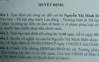 Nữ cán bộ bị tố cáo ăn chặn tiền thờ cúng liệt sĩ