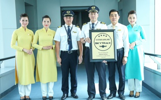 Vietnam Airlines đón chuyến bay mang chứng chỉ 4 sao của Skytrax
