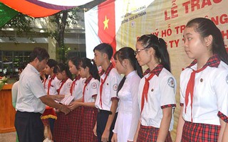 121 suất học bổng cho Trường THCS An Thành, Tây Ninh