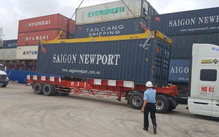 Lần đầu tiên ĐBSCL đón tàu container cỡ lớn