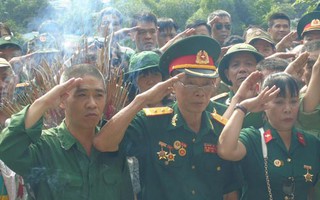Tưởng niệm các liệt sĩ hy sinh trên chiến trường Vị Xuyên