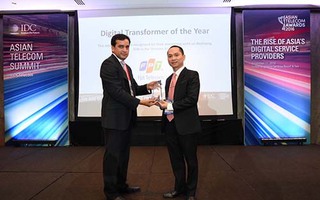 FPT Telecom nhận danh hiệu Digital Transformer of The Year