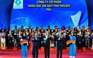 PNJ được vinh danh Thương hiệu quốc gia năm 2016