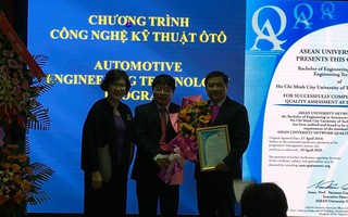 3 chương trình đào tạo của ĐH Sư phạm Kỹ thuật đạt chuẩn kiểm định AUN