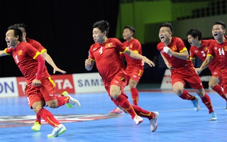 Tuyển futsal Việt Nam gặp Ý, Paraguay ở World Cup