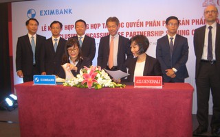 Generali bán bảo hiểm qua kênh phân phối Eximbank