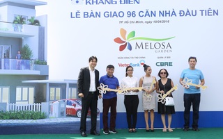 Khang Điền bàn giao 96 biệt thự Melosa đầu tiên