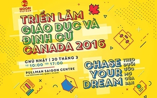 Woori Việt Nam tổ chức triển lãm giáo dục và định cư Canada 2016