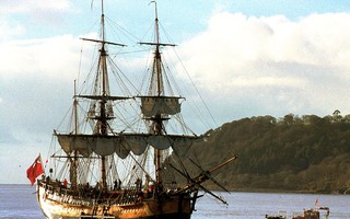 Tìm thấy tàu của thuyền trưởng huyền thoại James Cook