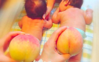 Mẹ Nhật thi nhau khoe con có mông trái đào