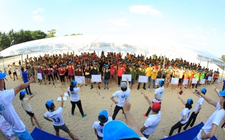 Hansae tổ chức teambuilding cho 20.000 cán bộ, nhân viên