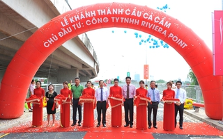 TP HCM: Khánh thành cầu Cả Cấm tại quận 7