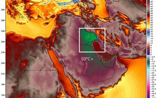 Kuwait nóng kỷ lục 54 độ C