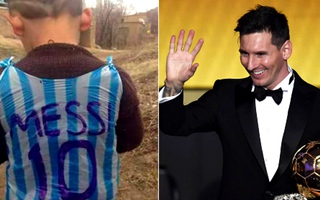 Fan nhí mặc “áo rác Messi” sẽ được gặp thần tượng
