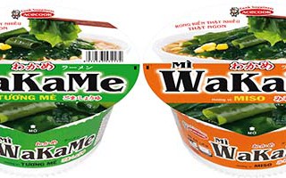 Acecook Việt Nam ra mắt sản phẩm mì tô ăn liền Wakame