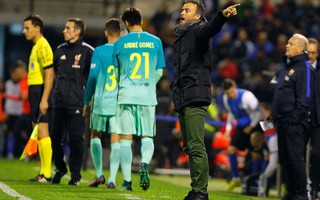 Dưỡng quân cho El Clasico, Barcelona suýt ôm hận trước Hercules