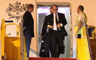 Tổng thống Pháp tới TP HCM