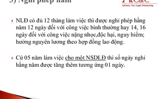 Cấn trừ ngày phép sai