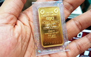 Một lượng vàng miếng seri ngũ quý 9 bán giá 100 triệu