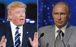 Tổng thống Putin và ông Trump lần đầu điện đàm