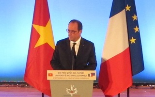 Tổng thống Hollande: Tình hữu nghị Việt - Pháp muôn năm