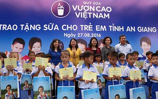 Quỹ Sữa vươn cao Việt Nam đến An Giang