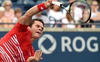 Clip: Raonic thua sốc sân nhà, Nishikori đại chiến Wawrinka