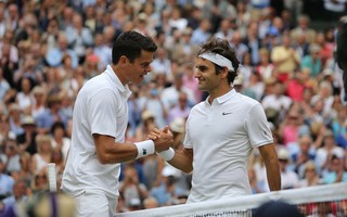 Raonic ngược dòng hạ Federer, lần đầu vào chung kết Wimbledon