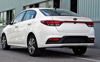 Kia chuẩn bị ra mắt Rio Sedan 2017