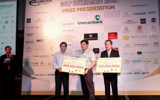 Giải Golf Saigontourist 2016: Quyên góp 800 triệu đồng từ thiện