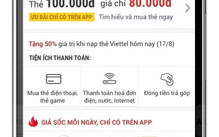 Người Việt ngày càng thích mua sắm trên di động