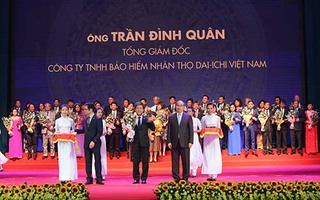 Tổng giám đốc Dai-ichi Life Việt Nam vào “Top 100 Doanh nhân Việt Nam tiêu biểu 2016”