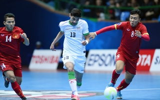 Thua đậm Iran, futsal Việt Nam tranh hạng ba với Thái Lan