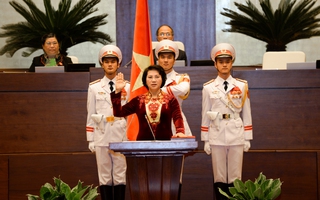Nữ Chủ tịch Quốc hội tuyên thệ nhậm chức