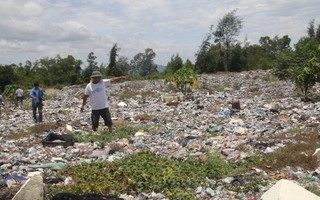 Hà Tĩnh phát hiện gần 10 điểm đổ trộm chất thải