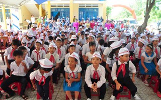 Khánh thành ngôi trường từ Quỹ Tấm lòng vàng Người Lao Động