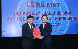 Ra mắt Hội đồng Lý luận, phê bình văn học, nghệ thuật trung ương